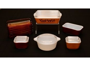 Set Of 5 Vintage Pyrex And More