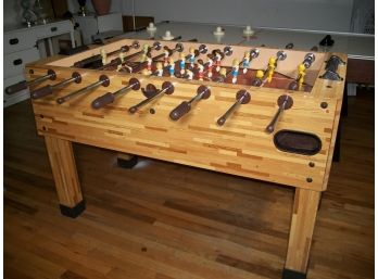 Awesome Quality Foos Ball Game - Ready To Play ! - Playroom Or Mancave