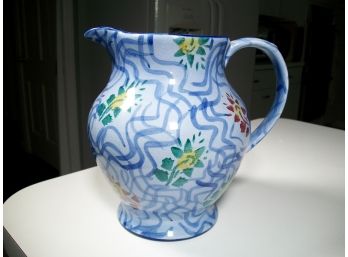 Gorgeous TIFFANY & Co Pitcher / Jug  'Alfama' Pattern - Made In England  - Perfect Condition