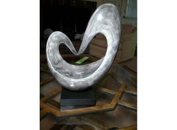 Beautiful Lacquer Modern Sculpture - Unusual Mark - Artist ? Maker ? - Lovely Piece