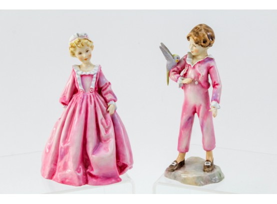 2 Royal Worcester FG Doughty Figurines
