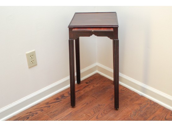 Occasional Table With Pull Out Tray