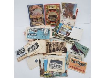 Vintage Post Card Books From Around The World
