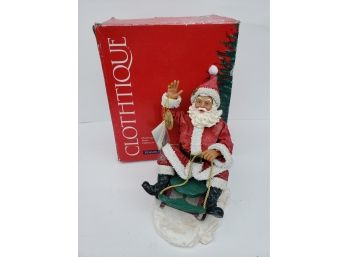 Clothtique Possible Dreams - Santa's Snow Day 713256 - New In Box