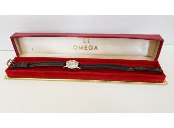 Vintage Ladies Omega Wristwatch In Box