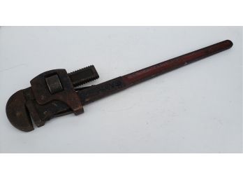 Large Walworth 24 Stillson Or Pipe Wrench - Made In U.S.A