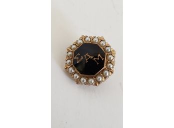 1930s 10k Gold Fraternity Pin