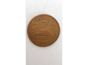 1943 20 Centavos Mexican Coin