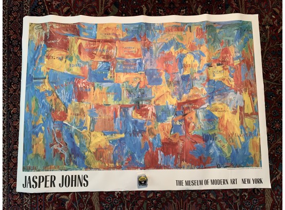 Large USA Map Poster By Jasper Jones - 5' 7' X 4'