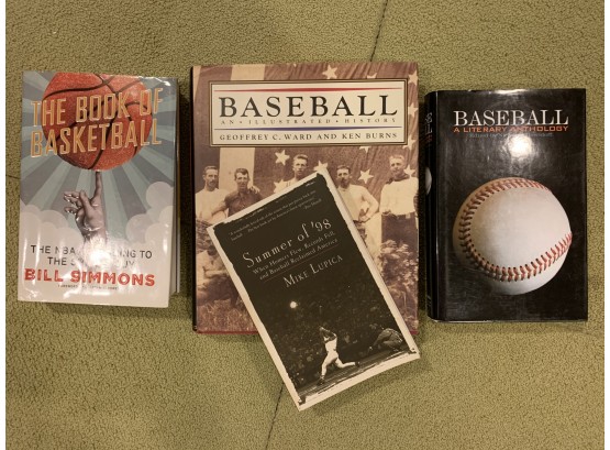 Baseball & Basketball Books