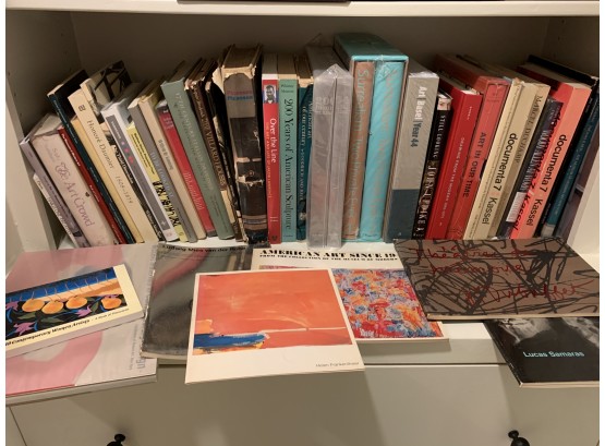 Amazing Collection Of Art Books, Some Still In Plastic, Some Vintage