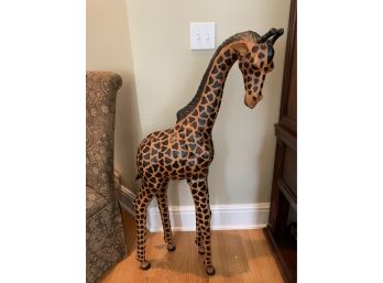 Large Papier-mâché Style Giraffe