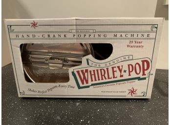 Whirley Pop Stovetop Popcorn Maker - New In Box