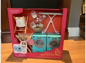 Our Generation Doll Tumble & Spin Laundry Set - NEW