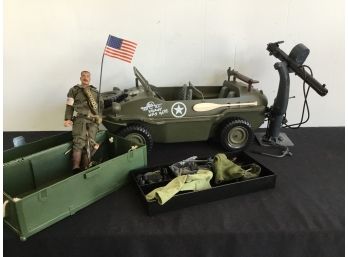 Huge 21st Century Military Vehicle And Action Figure