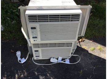Set Of 2 LG 6500 BTU Air Conditioners