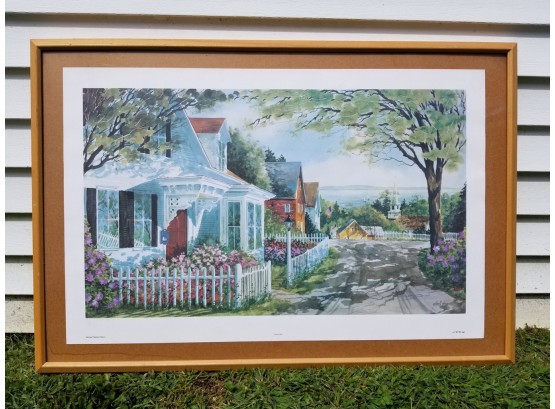 Framed 'Cape Cod' Print By Patchell Olson