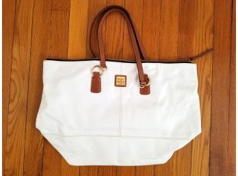Dooney & Bourke Large Leather Shopper/Carry-All Tote Bag