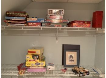 Closet Full Of Toys And Games