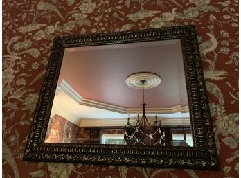 Antique Frame With Beveled Mirror