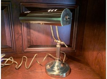 Brass Bankers Desk Lamp