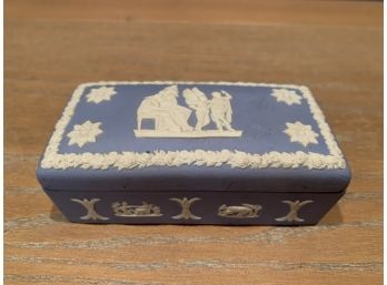 Vintage Wedgwood Jasperware Covered Box