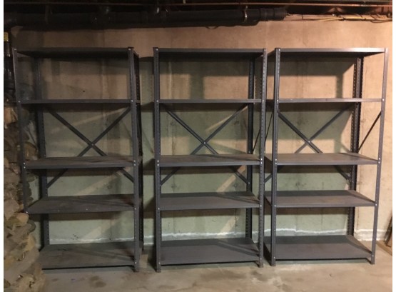 3 Storage Shelves