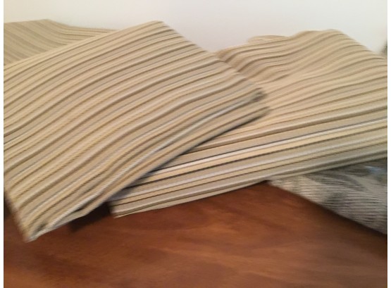 Lot Of Heavy Weight Outdoor Fabric And Burlap