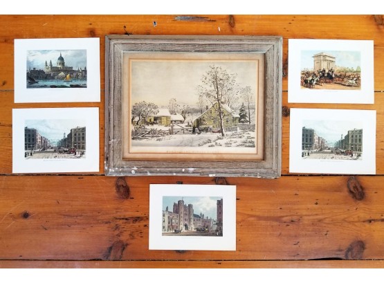 Good Quality Vintage And Antique Prints - Currier And Ives And More!