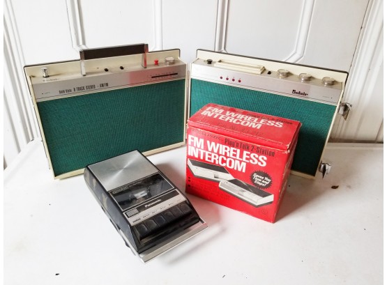 Vintage Electronics - Belair 8-Track, Realistic FM Intercom And More!