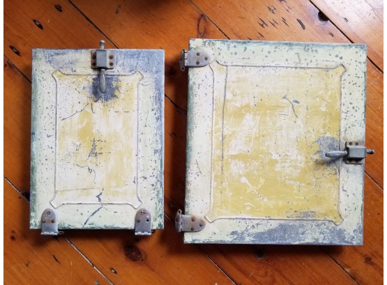 Vintage Ice Box Doors