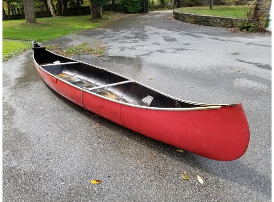Large Fiberglass Canoe