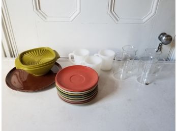 Mid Century Delight - Fire King, Tupperware And Russell Wright!
