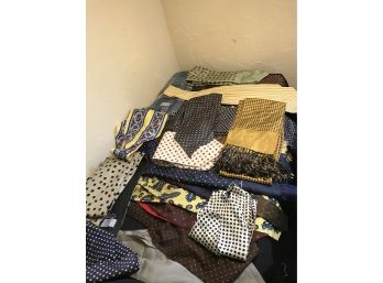Large Group Of Scarfs - Mostly European