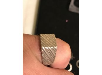Sterling Silver Men's Ring
