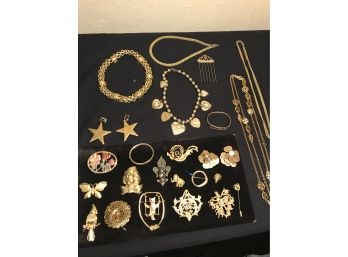 Gold Tone Custom Jewelry