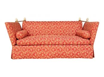 Lewis Mittman High Crown Single Cushion Sofa (RETAIL $3,990)