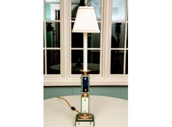 Maitland Smith Hand Made Mirrored Lamp