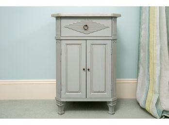 Gray Blue Cabinet