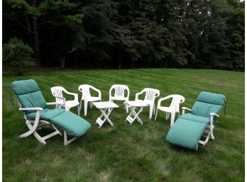 Outdoor Resin Chairs And Loungers