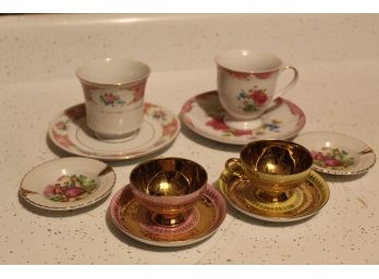 Fine China Tea Cups-and Saucers