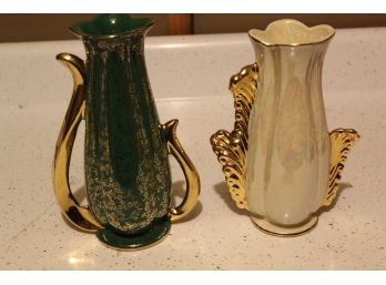 2 Pearl China Co. Vases