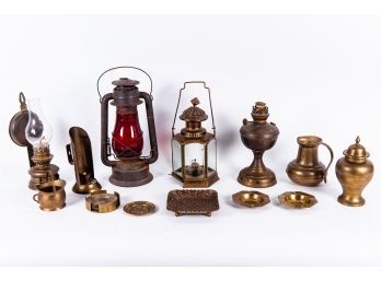 Brass & Oil Lamp Collection