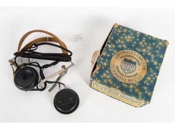 Vintage 1920s Stromberg Carlson 2-A Radio Headset