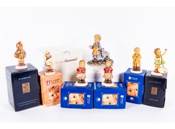 Collection Of Seven Hummel Porcelain Figurines