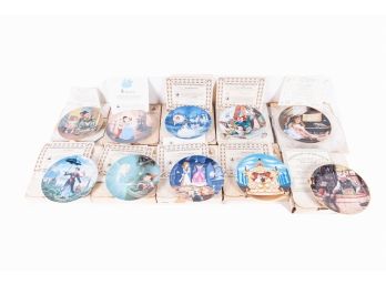Collection Of Ten Limited Edition Collectible Plates Including Disney