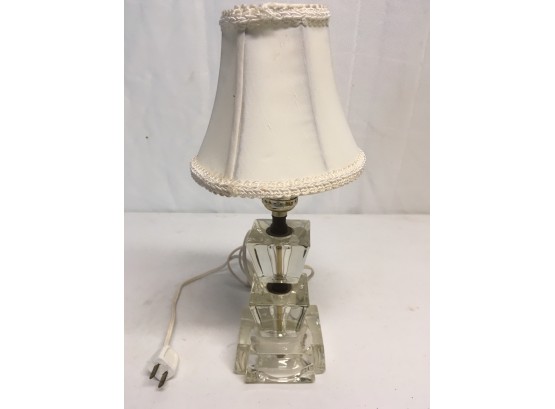Art Deco Glass Lamp