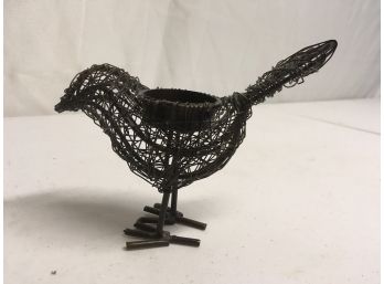 Unique Wire Bird Votive Holder