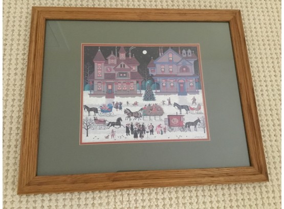 Charles Wysocki Signed In His Own Works