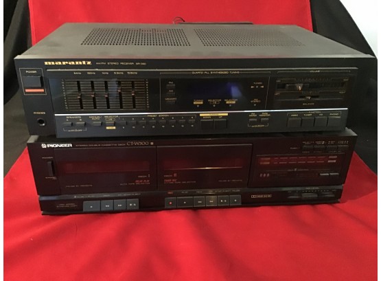 Stereo Receiver And Tape Player